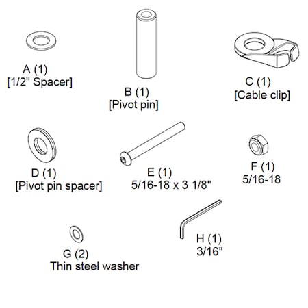 Chief Kit Rsmauw Cms395W Cms0203W KRA241S